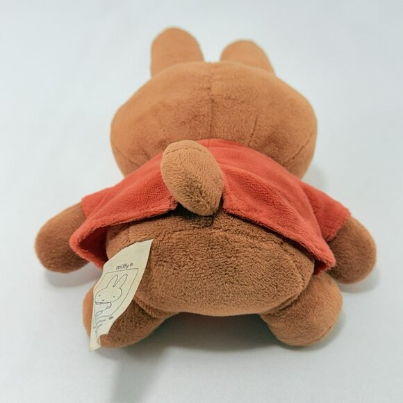 Mercis Jazwares Miffy Nijntje Melanie Plush Bunny Rabbit Toy Dutch Orange Shirt - Picture 6 of 12